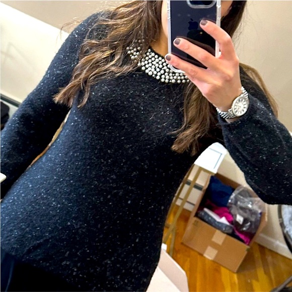 Karl Lagerfeld Pearl Sweater - Picture 2 of 16